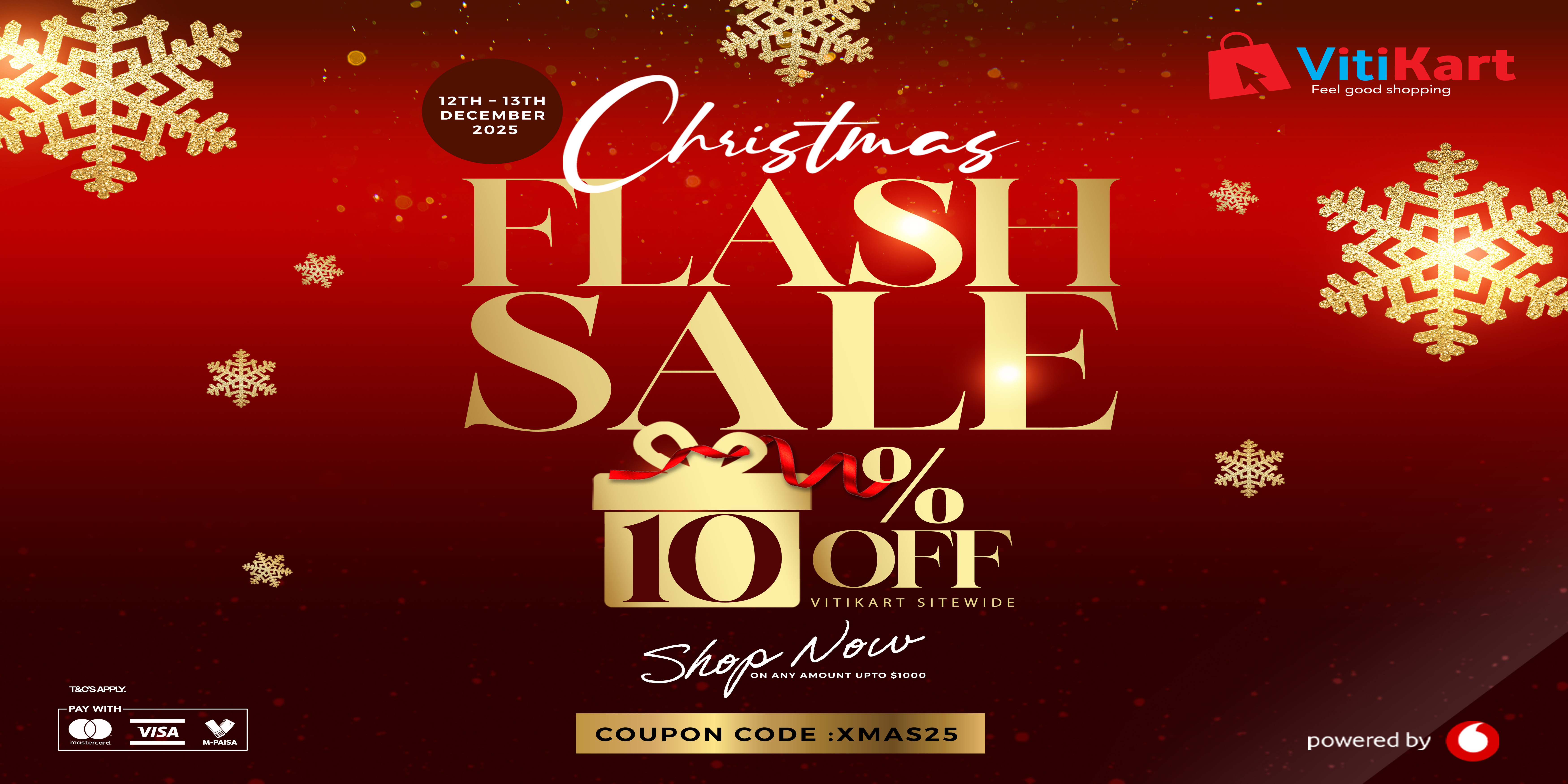 VitiKart Christmas Flash Sale 2025