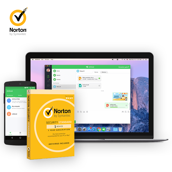Symantec Norton Security Standard 3.0 1 User/ 1 Device/ 1 Year
