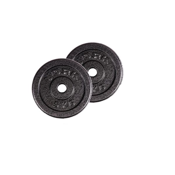 York 5kg cast iron weight plates online