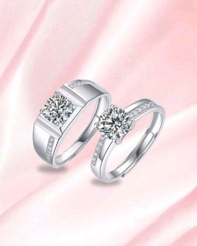 2pcs Couples Ring