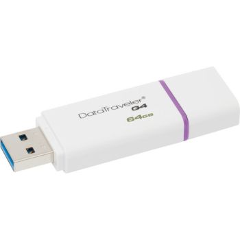 Kingston 64GB USB 3.0 DataTraveler I G4 Flash Drive (Purple)