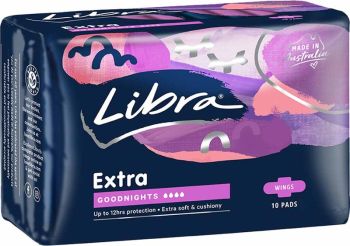 Libra Extra Goodnights pads