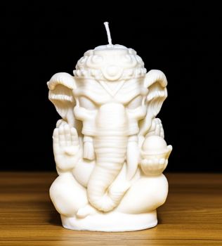 Warrior Ganesha Candle