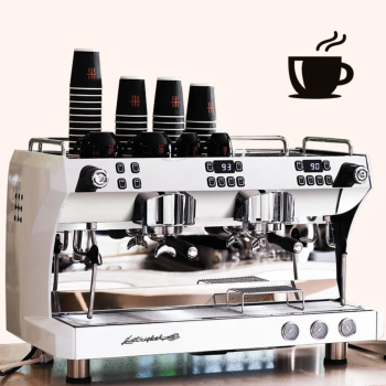 Professional Dual-Group Commercial Espresso Machine Bundle