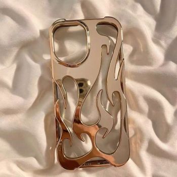 IPHONE SOFT CASE IN HOLLOW FLAME PATTERN