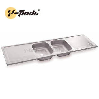 1.5m double bowl sink