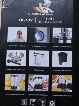 8 in 1 Juicer & Blender