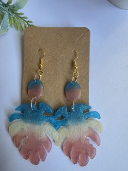 Handmade Resin Drop Earring 