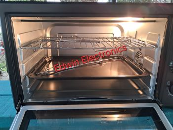 60L Electric oven with rotisserie function
