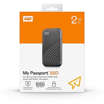 Western Digital My Passport 2TB Portable Harddrive