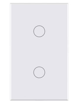 Smart Switch 2 Gang (White)
