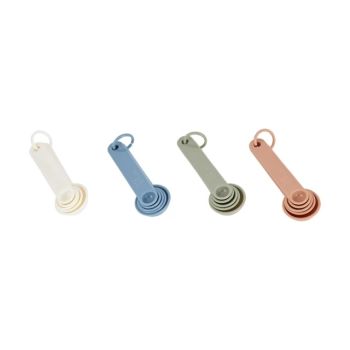 Set of 5 Measuring Spoons - Assorted Colours