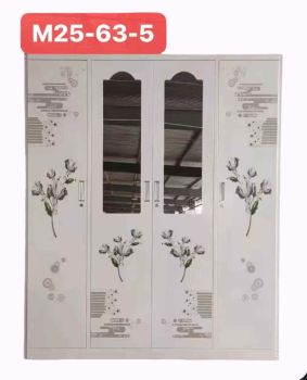 Metal Wardrobe - 4 Door