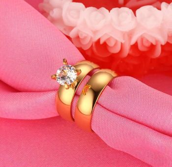 18K Gold Plated Ring Set #01