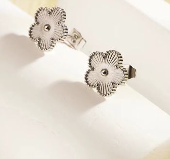 18K Gold Plated Stud Earrings #01