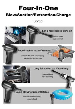 Lenyes LCV201 Electric Car Vehicle Vacuum Cleaner