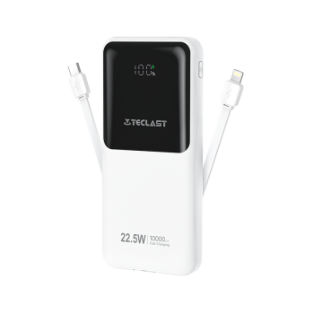 TECLAST 10,000 mAh WHITE POWERBANK