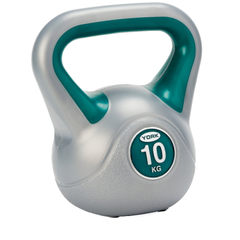 YORK  VINYL KETTLEBELL 10KG