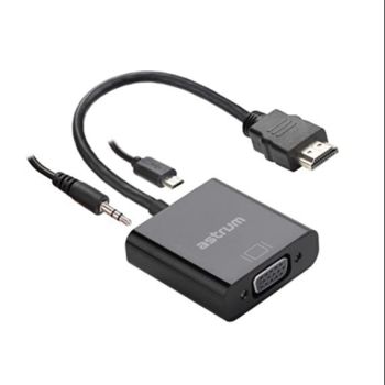 HDMI to VGA & audio adapter