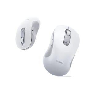 BASEUS WIRELESS MOUSE 2.4G SINGLE MOON WHITE