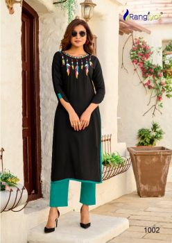 Rangjyot Siya  Kurti- Black – M