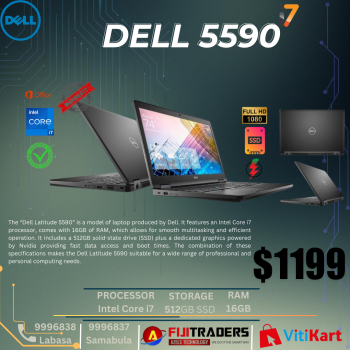 Dell Latitude 5590 Fast Business Edition i7 Laptop 16GB RAM 512GB SSD