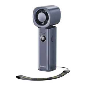 BASEUS HIGH SPEED FOLDABLE HANDHELD FAN SPACE GREY