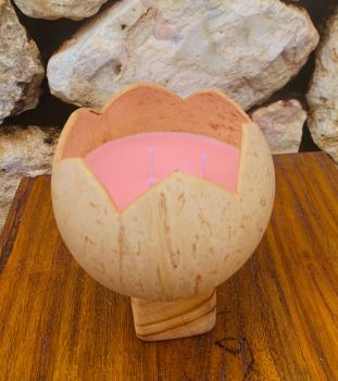 Candle - Cotton Candy  ( ivory )