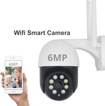 WiFi Smart cameras 360 degree, dual-band Wi-Fi (2.4G & 5G)