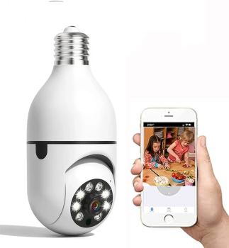 WIFI Light Bulb Camera – 3MP Smart Security Solution