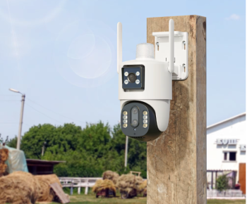 Camera V380 Dual-Lens 4G Security Camera (12V Wired Version)