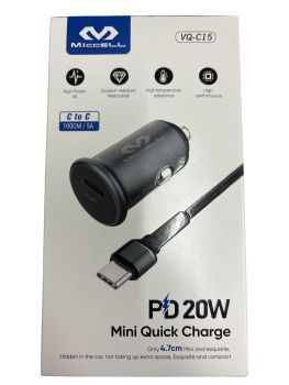 Miccell Mini Quick Car Charger 20W