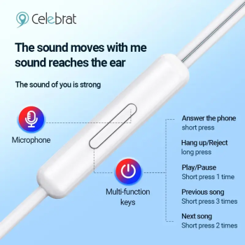 Celebrat G29 Wired Earphone 