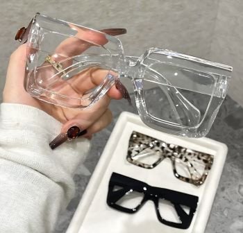 Thick Framed Anti Blue Light Glasses