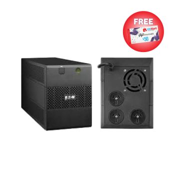Eaton 5E GEN2 UPS 1600VA/900W 3 x ANZ OUTLETS Fan