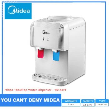 MIDEA WATER DISPENSER HOT/COLD TABLE TOP TYPE