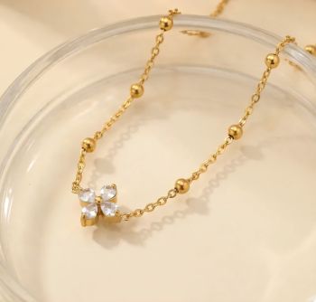 18K Gold Plated PVD | Stainless Steel minimalist Necklace #01