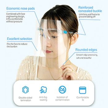 Glass face Shield (4 pcs)