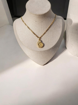 Oceans Golden Treasure Necklace