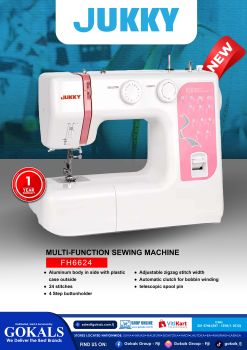 JUKKY 24 STITCH SEWING MACHINE FH6224