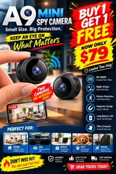 Mini Wifi Smart, Wireless CCTV Camera
