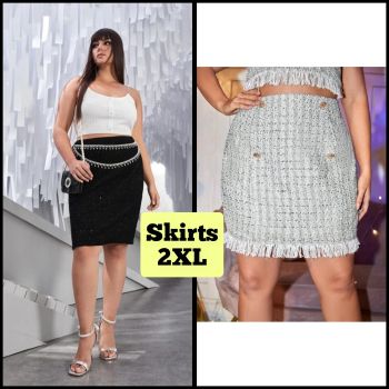2XL party skirts 