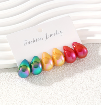 Teardrop Earring Set #09