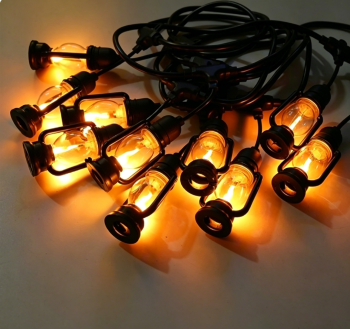 Realistic Flame Lantern String Light (2532-1)