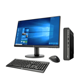 HP Mini PC Set Core i7 16GB 512GB SSD