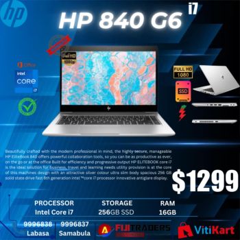 HP i7 840 G6 Business Edition Laptop | 16GB RAM | 512GB SSD 