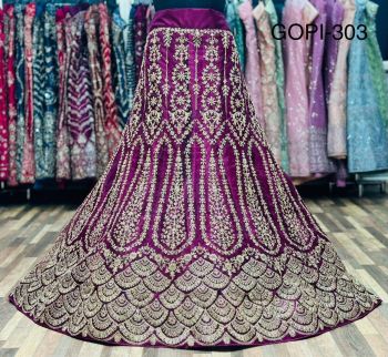 ASL069 - LEHENGA PURPLE