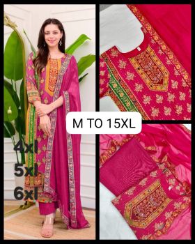 PINK KAMEEZ 4XL SLB07