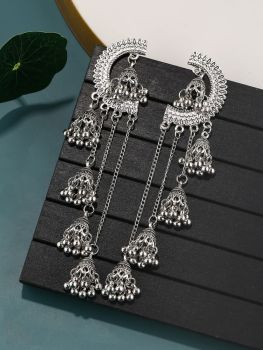 Chain Tassel Drop Earrings