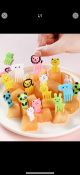 Plastic fruit fork